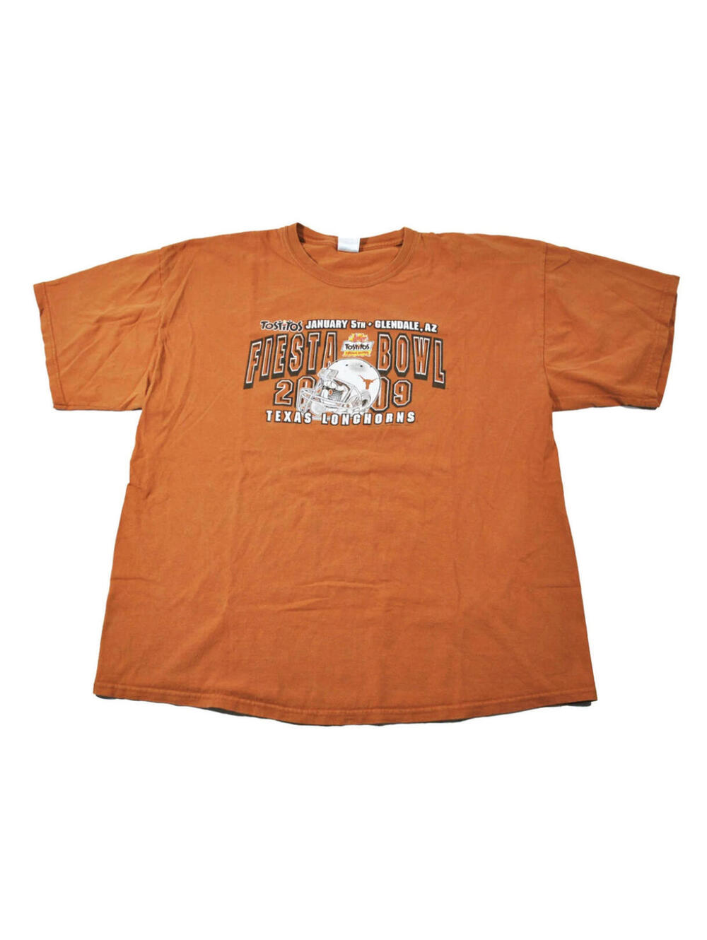 Vintage Texas Longhorns 2009 NCAA Football Orange Shirt Size 2X-Large